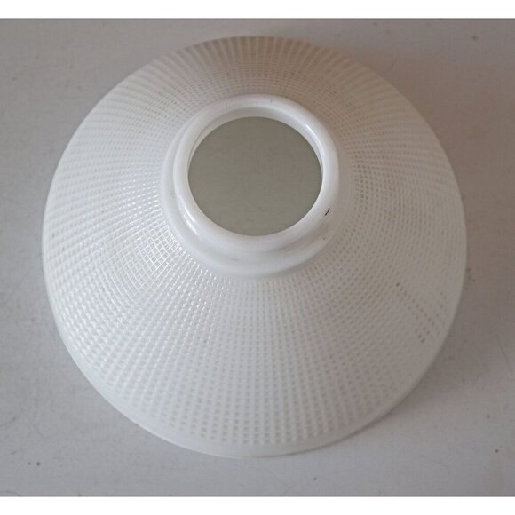 Vintage Torchiere Lamp Diffuser Shade for Stiffel Rembrandt Lamps Milk Glass - Picture 4 of 4